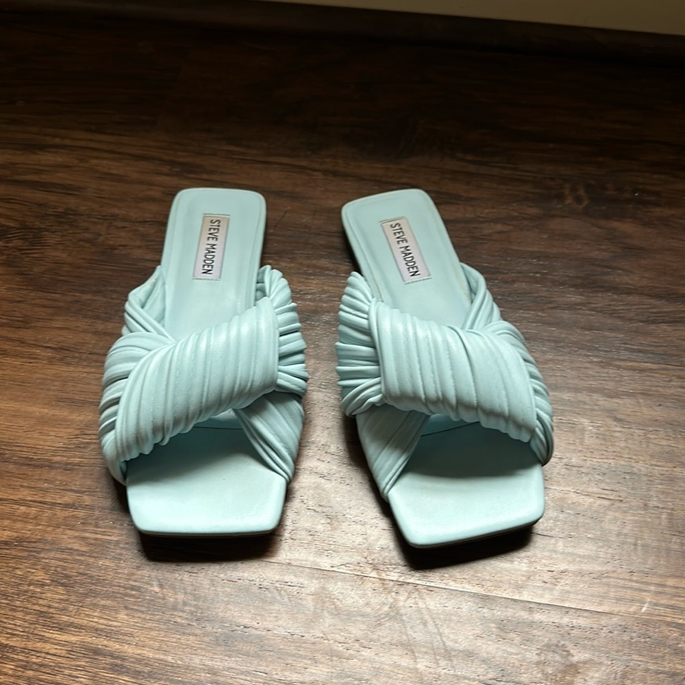 Blue flats